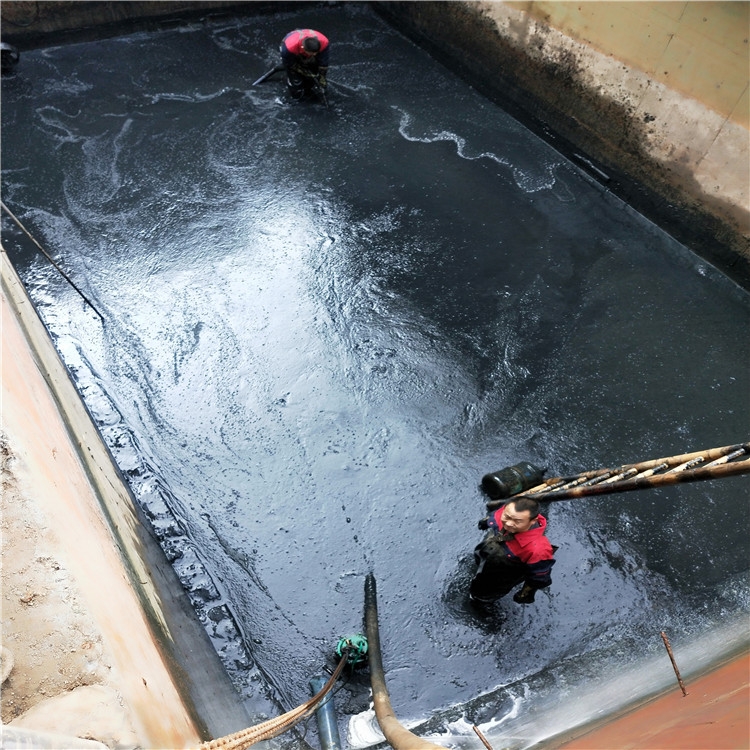 新罗废水池清理
